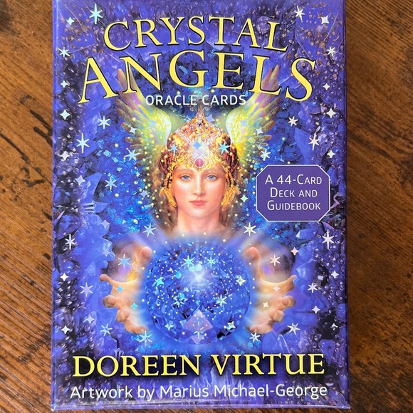 Crystal Angels Oracle Cards Doreen Virtue - Picture 1 of 5